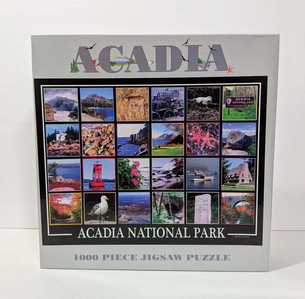 Acadia National Park 1000 Piece Jigsaw Puzzle SEALED My Fair Lobster 2006